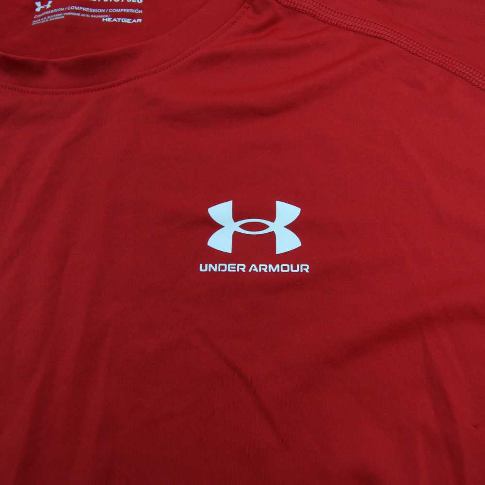 Under Armour HeatGear Compression Top Men's Red U… - image 3