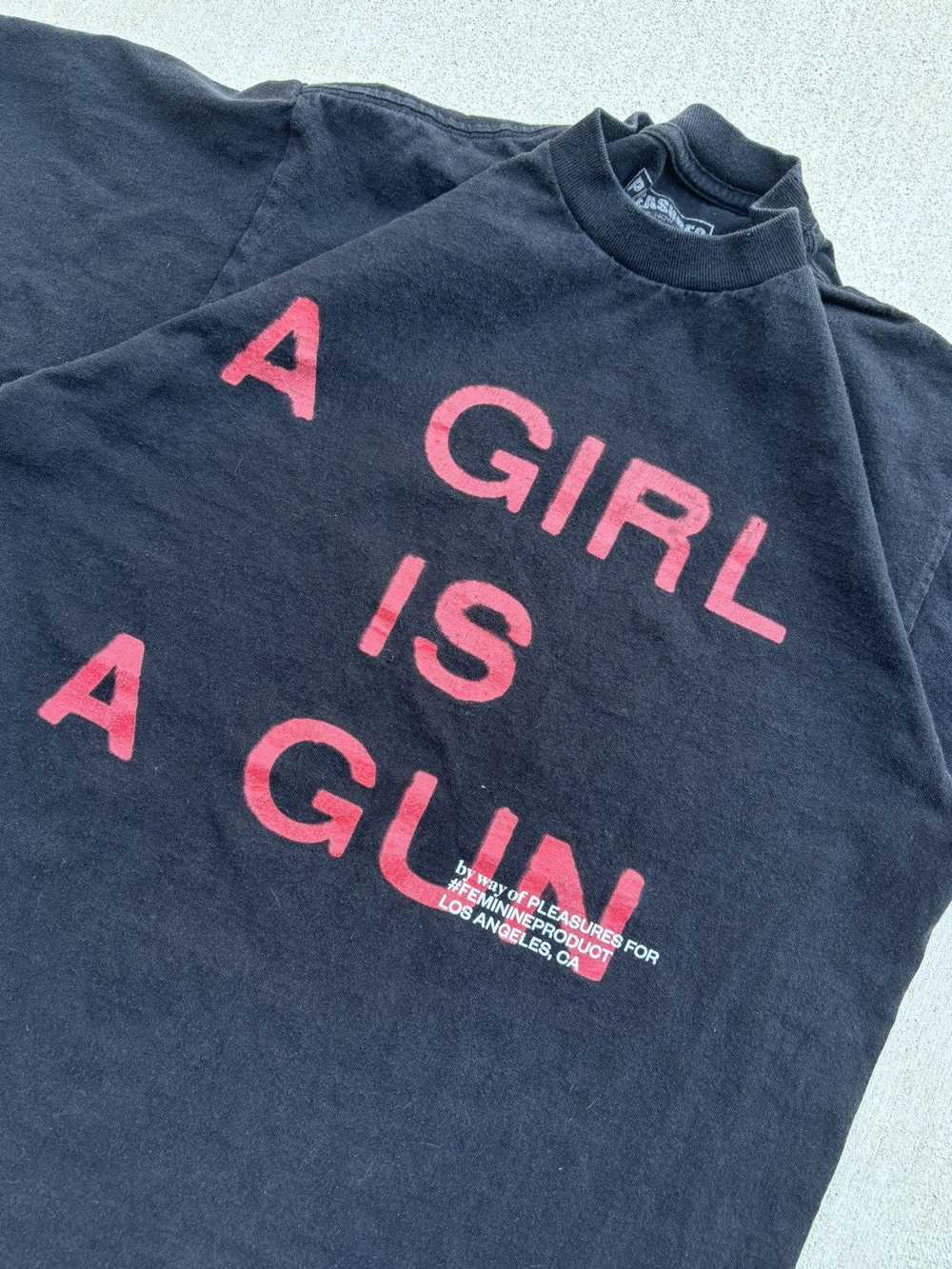 Pleasures Pleasures “a girl is a gun” shirt - image 3