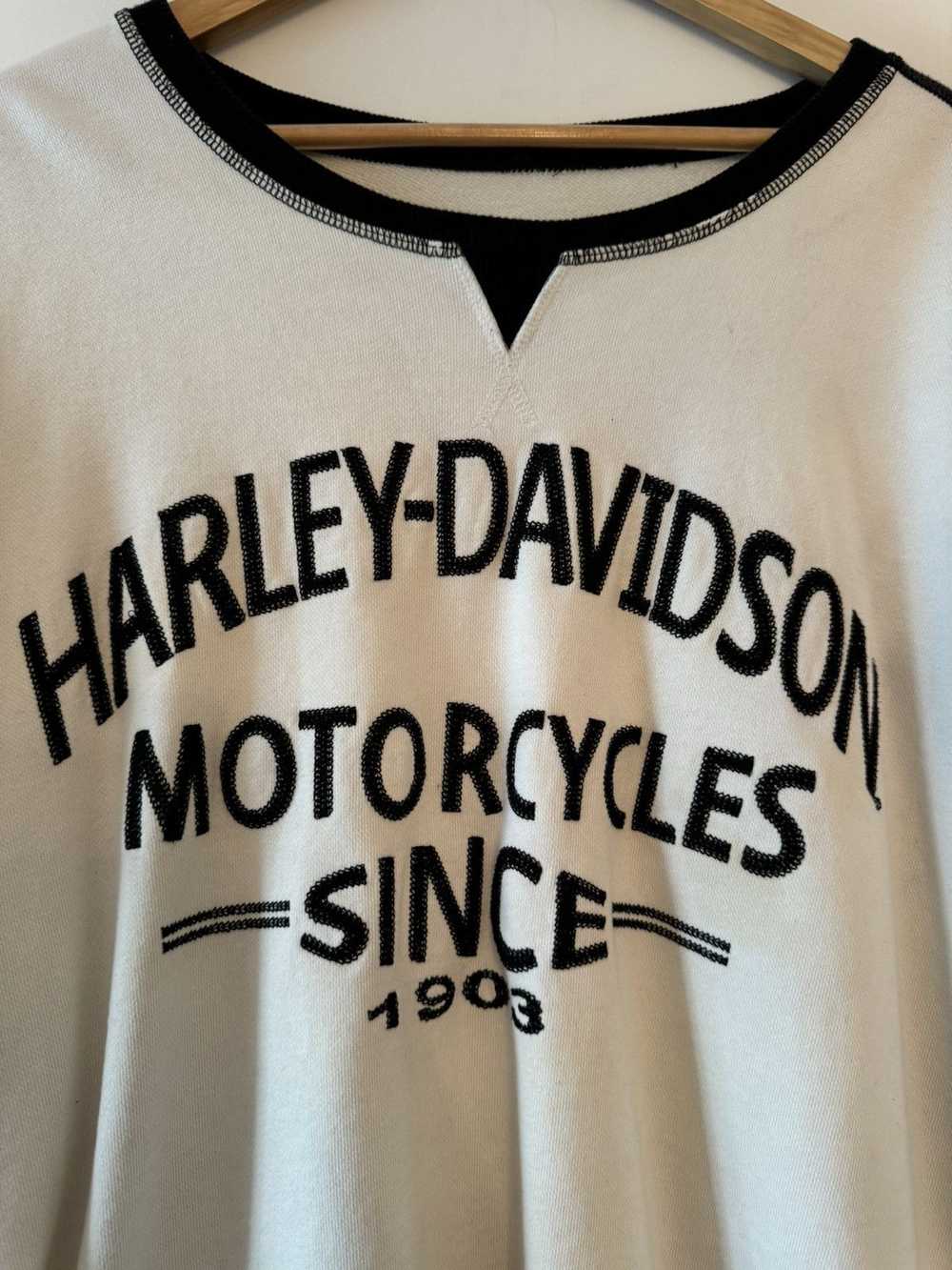 Harley Davidson × Vintage Thrashed Harley Davidso… - image 2