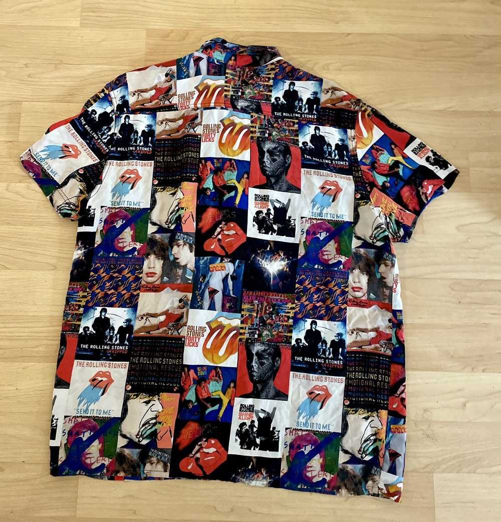 Streetwear Vintage Rolling Stones button up - image 2