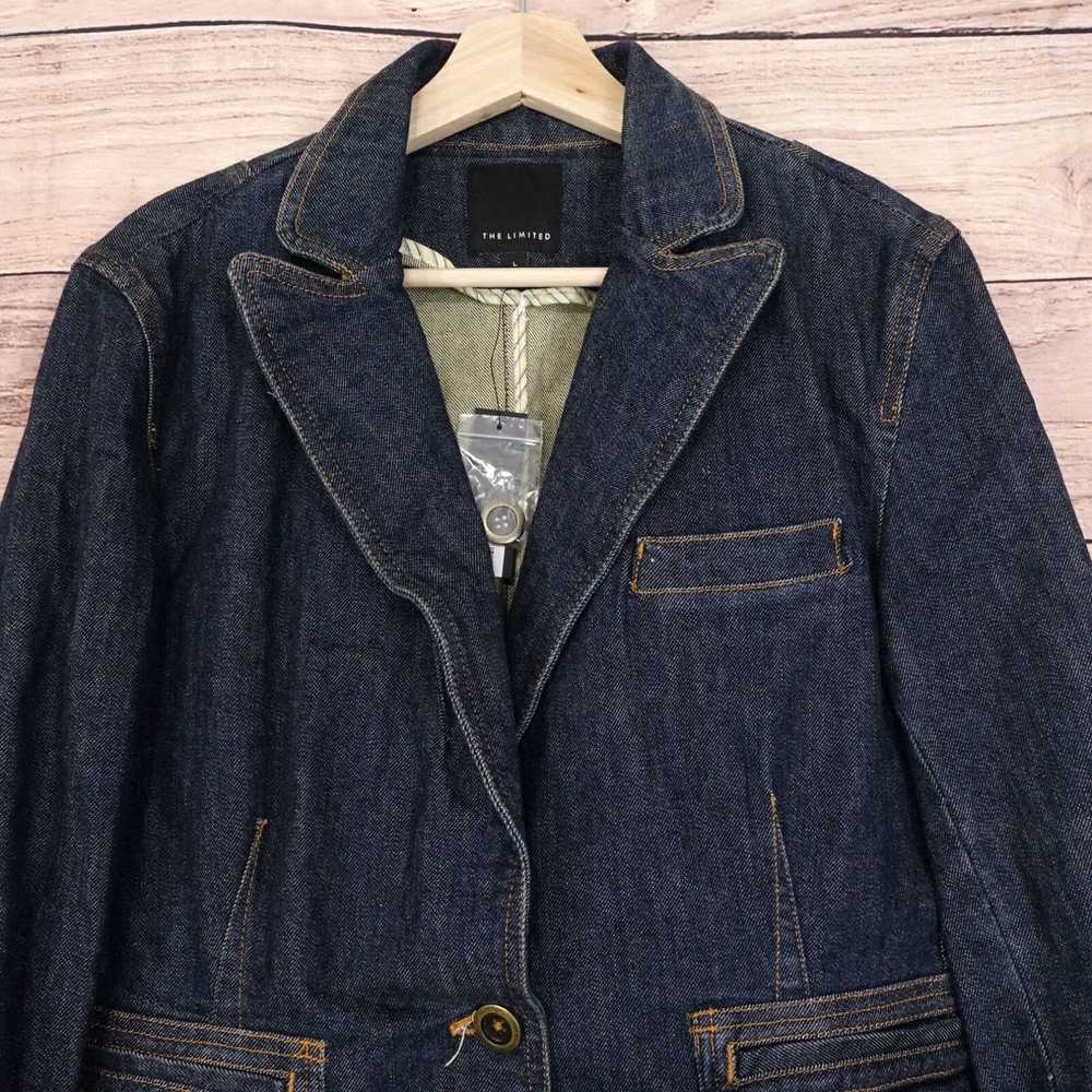 Vintage NWT THE LIMITED DENIM JEAN JACKET COAT WO… - image 2