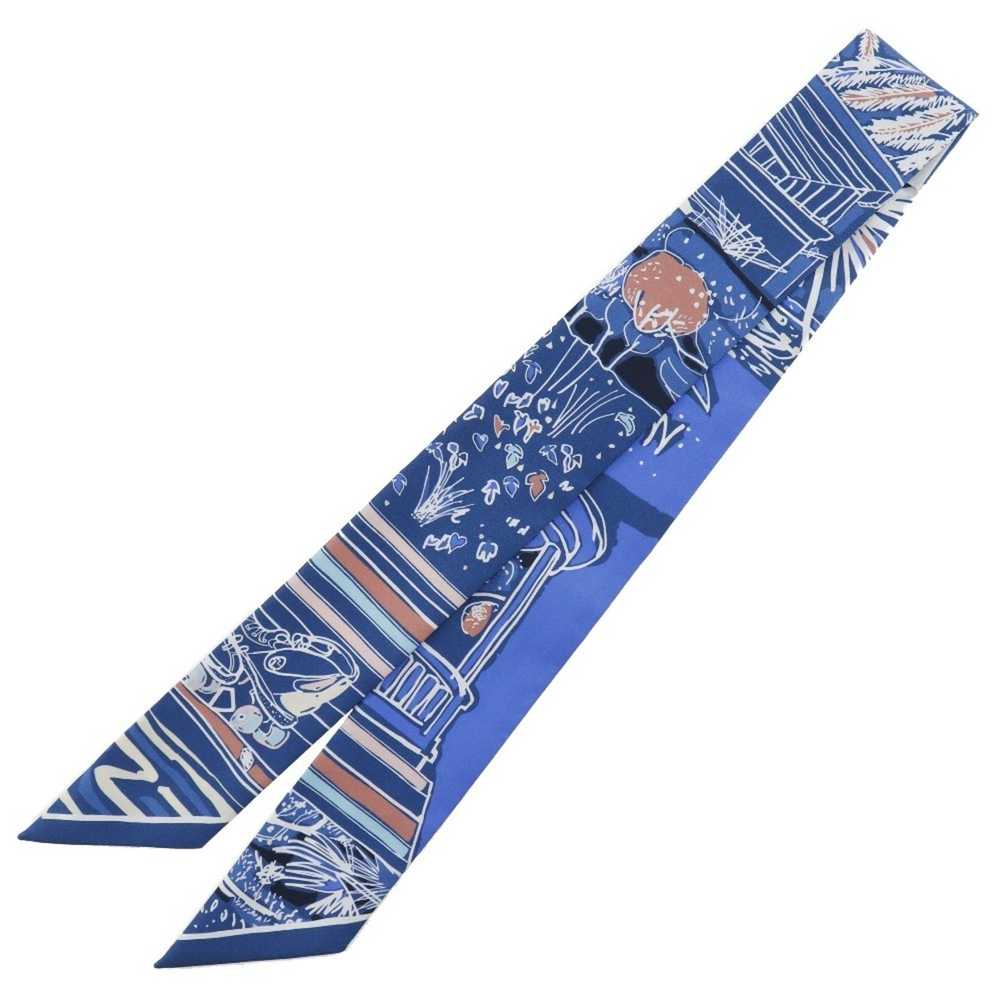 Hermes Hermes Twilly Scarf Muffler Rayeur de Te S… - image 2