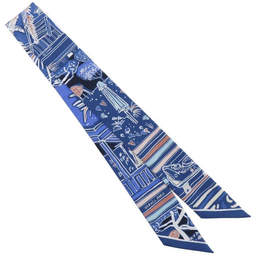 Hermes Hermes Twilly Scarf Muffler Rayeur de Te S… - image 3