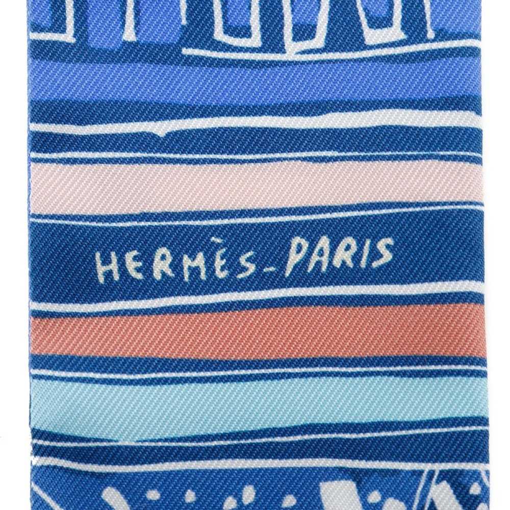 Hermes Hermes Twilly Scarf Muffler Rayeur de Te S… - image 4