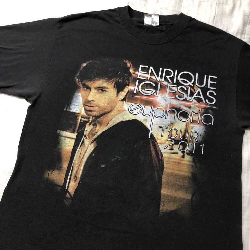 Band Tees × Rare × Vintage Enrique Iglesias Tour … - image 1