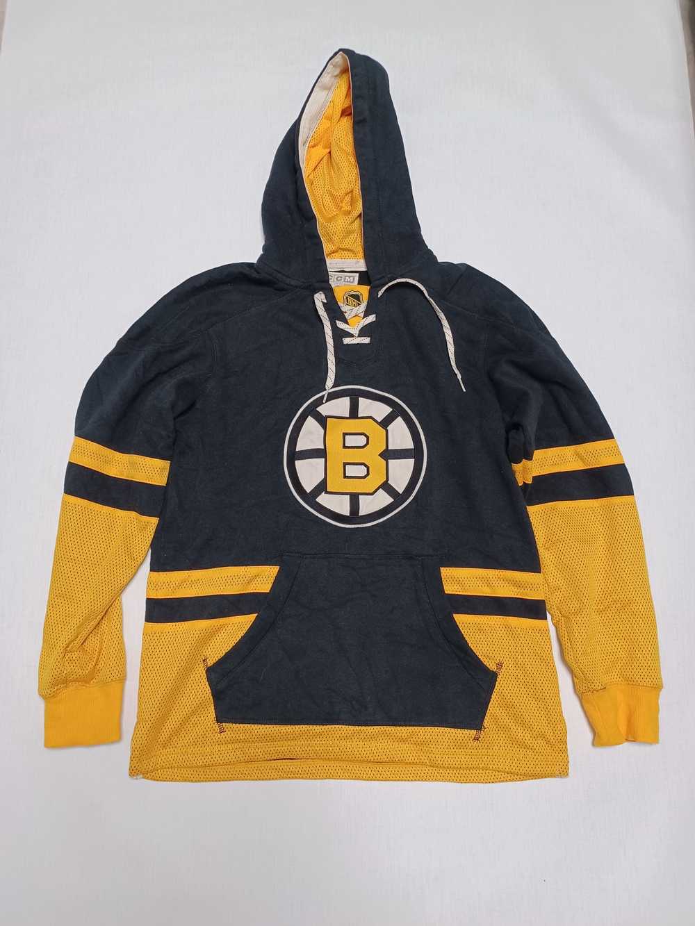 Ccm × NHL × Reebok Boston bruins vintage style je… - image 1