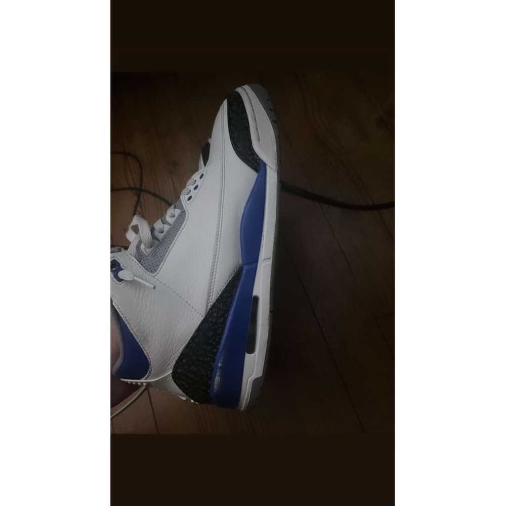 Jordan Air Jordan 3 leather lace ups - image 4