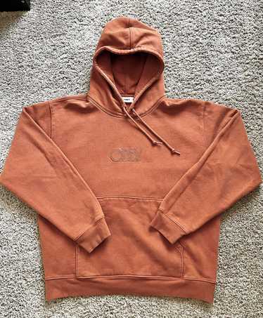 Obey Obey Embroidered Center Logo Hoodie