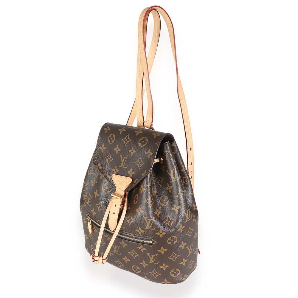 Louis Vuitton Monogram Canvas Montsouris Backpack… - image 2