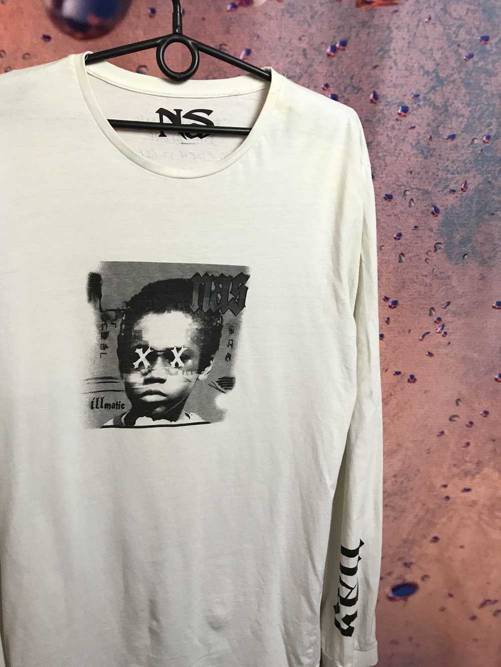 Rap Tees × Streetwear × Vintage NAS rap streetwea… - image 2