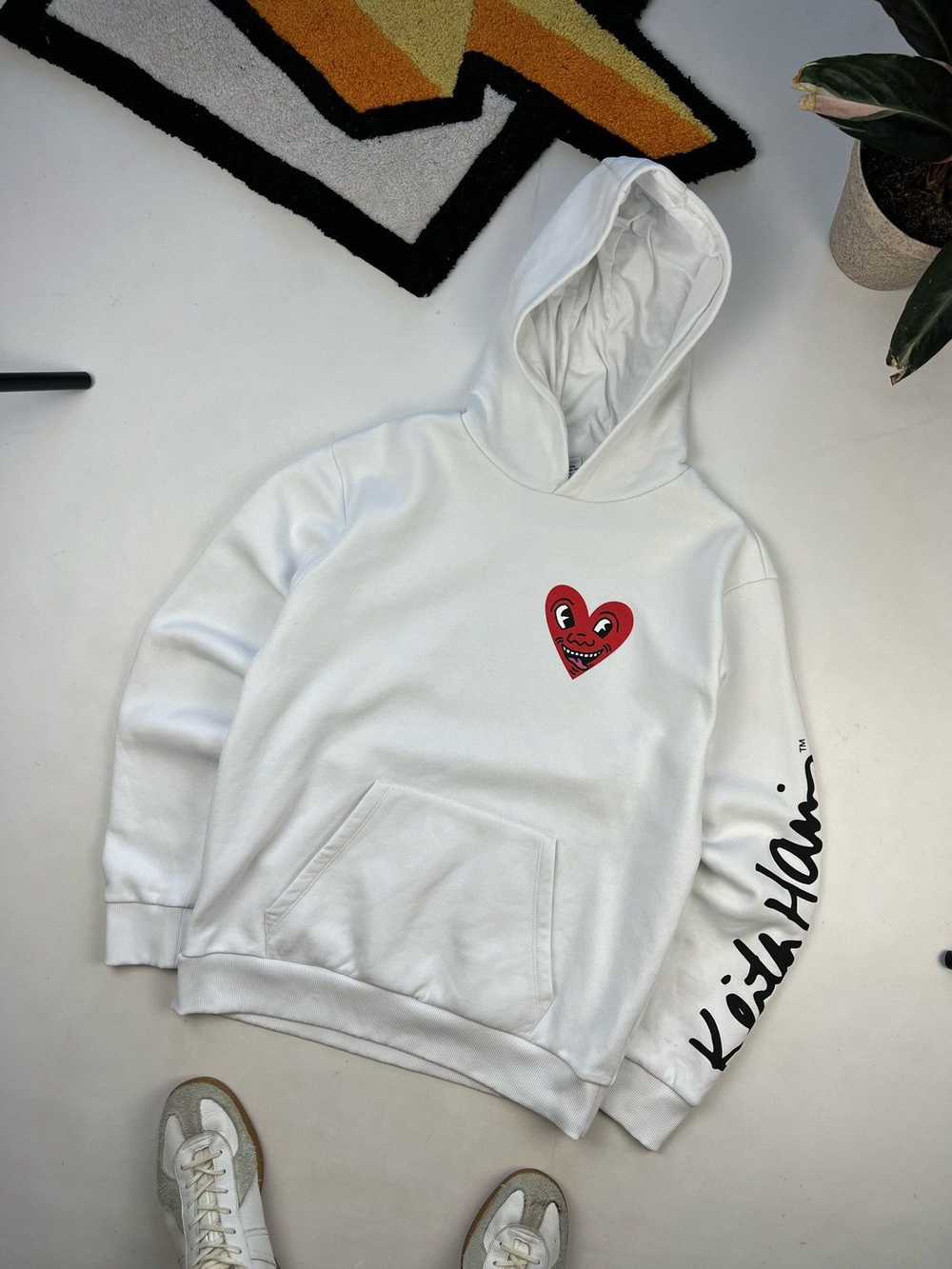 Art × Designer × Keith Haring Rare Designer Hoodi… - image 12