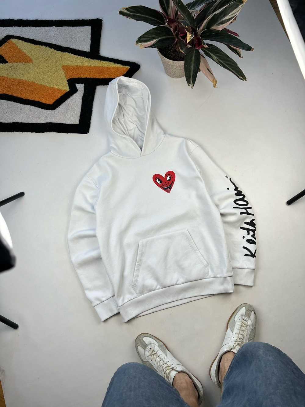 Art × Designer × Keith Haring Rare Designer Hoodi… - image 3