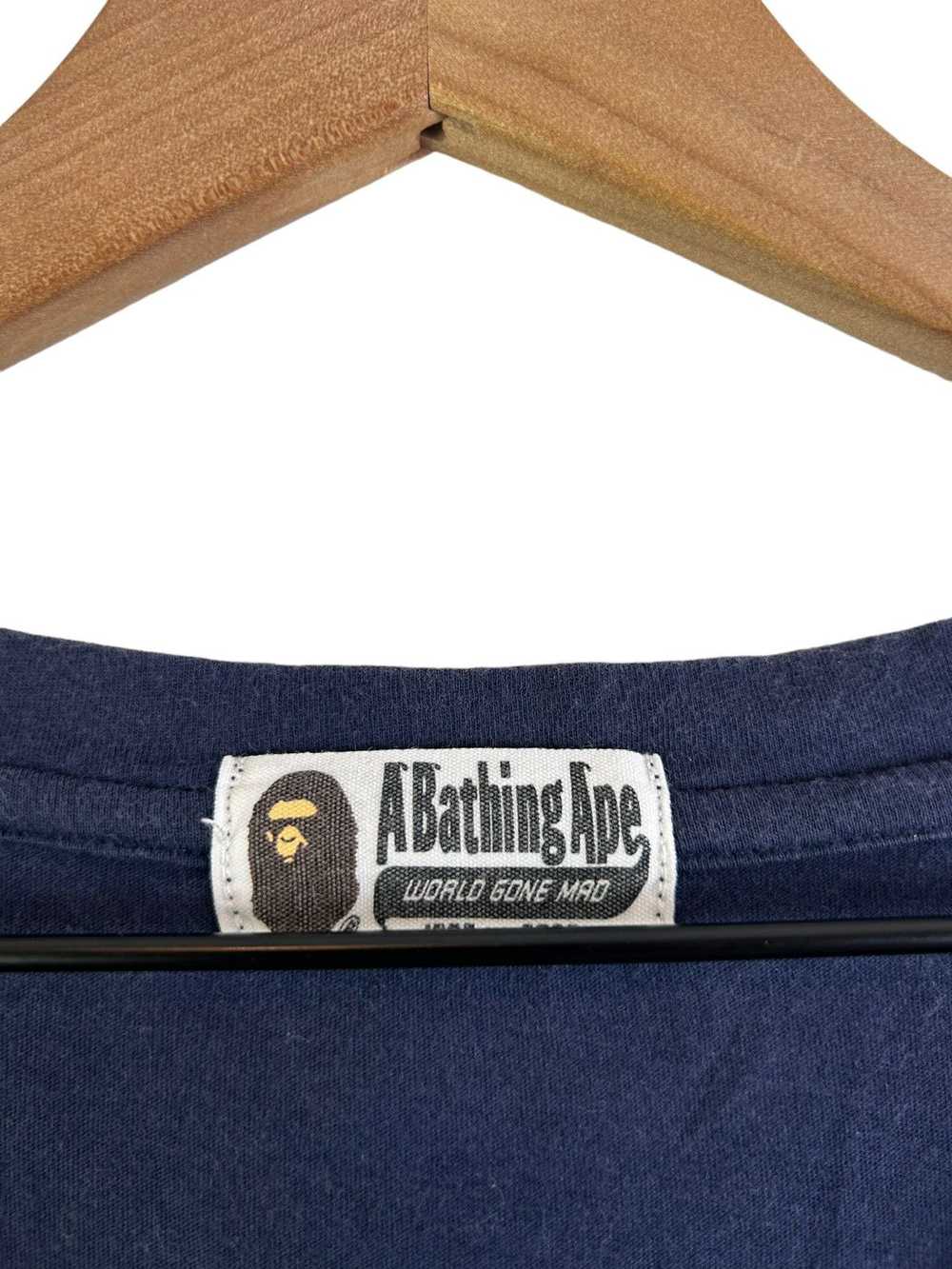 Bape Bape Multi Color Logo Print T-Shirts - image 5