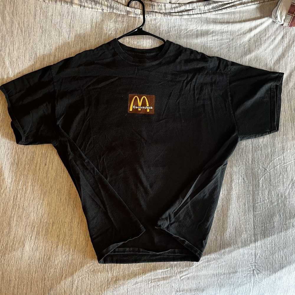 Travis Scott CACTUS JACK x MCDONALDS TEE - image 1