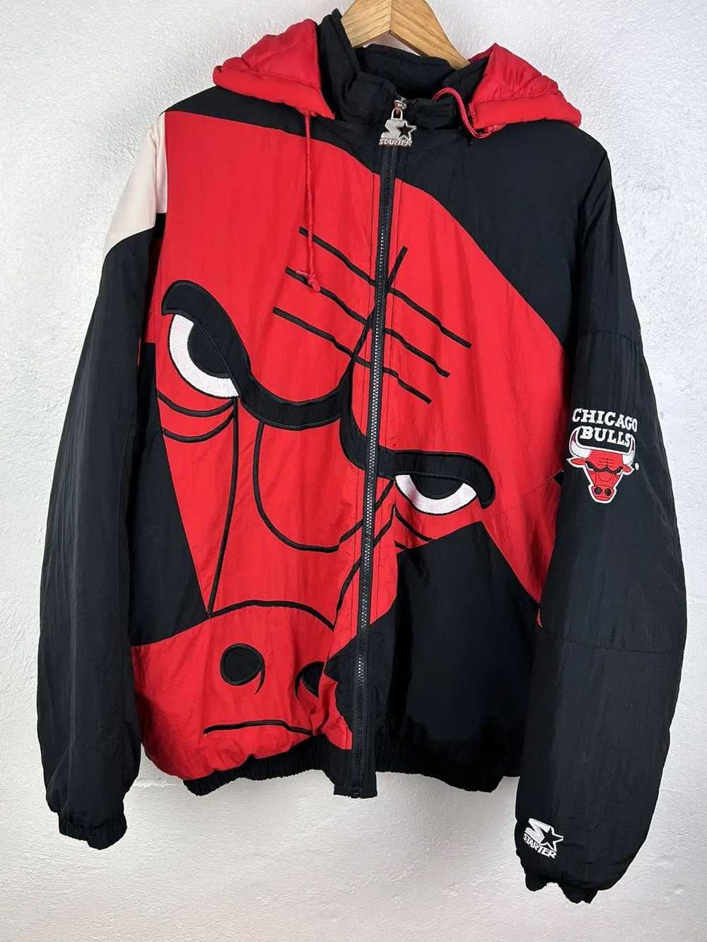 Chicago Bulls × NBA × Starter 90s Vintage Starter… - image 1