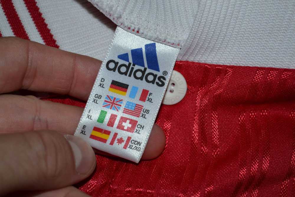 Adidas Vintage Adidas Originals 90s Football Shir… - image 3