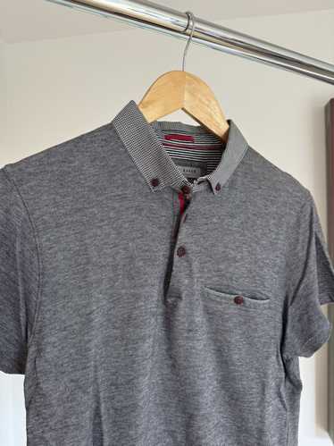 Ted Baker Ted Baker Heather Grey Polo