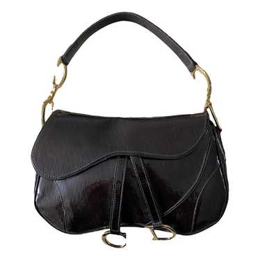 Dior Double Saddle patent leather handbag - image 1