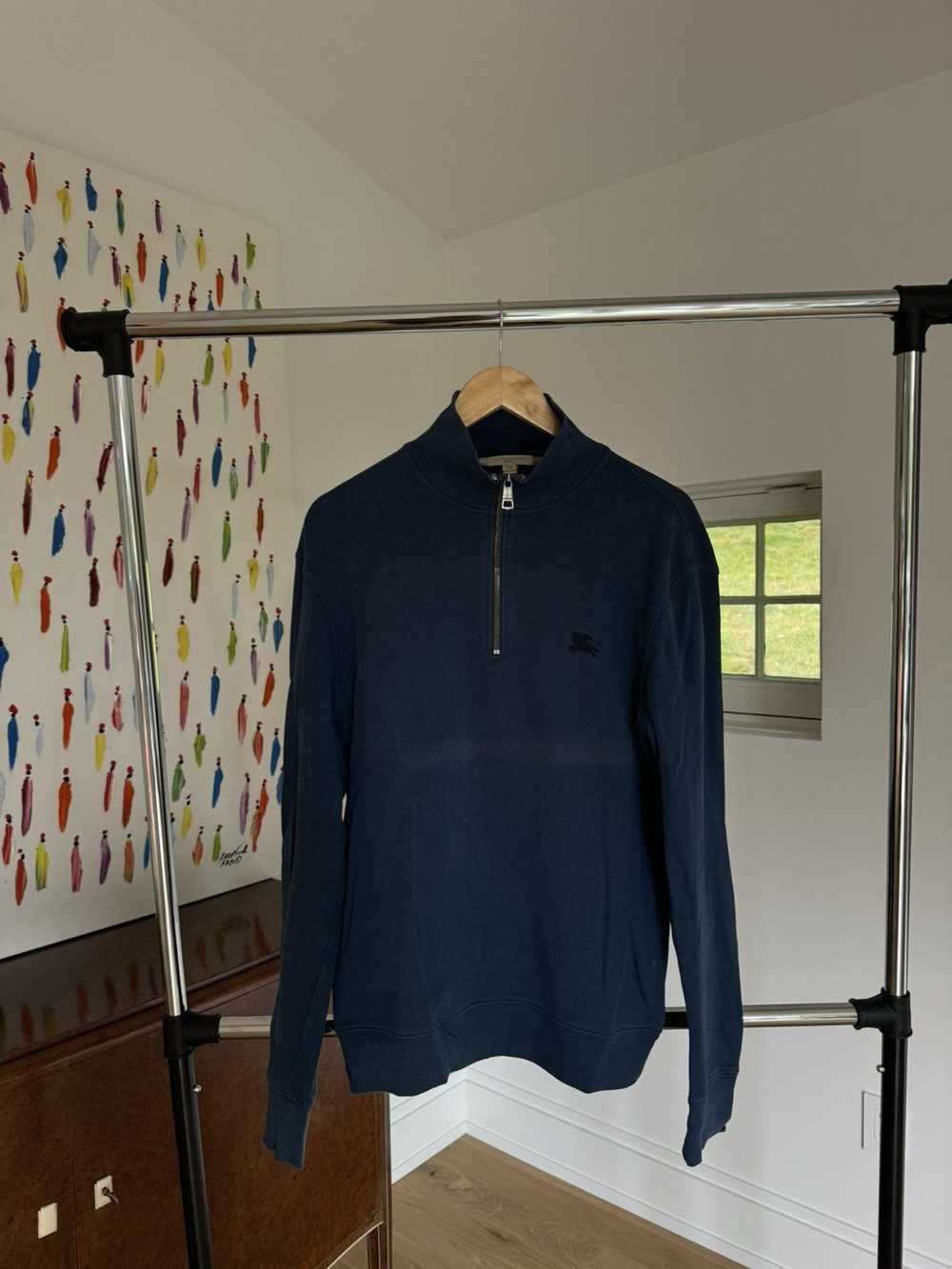 Burberry Burberry Quarter Zip Sweater - image 1