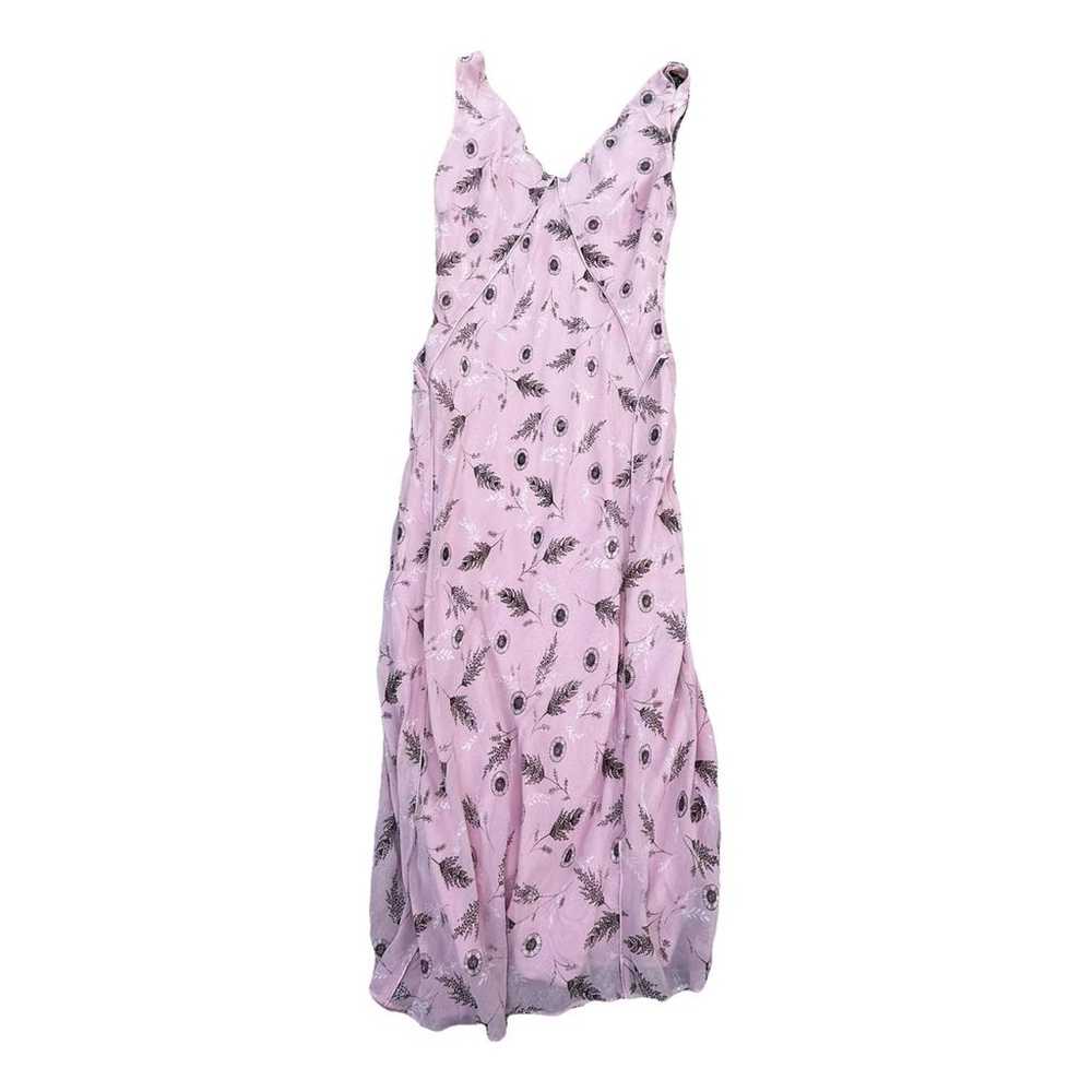 Non Signé / Unsigned Silk mid-length dress - image 1