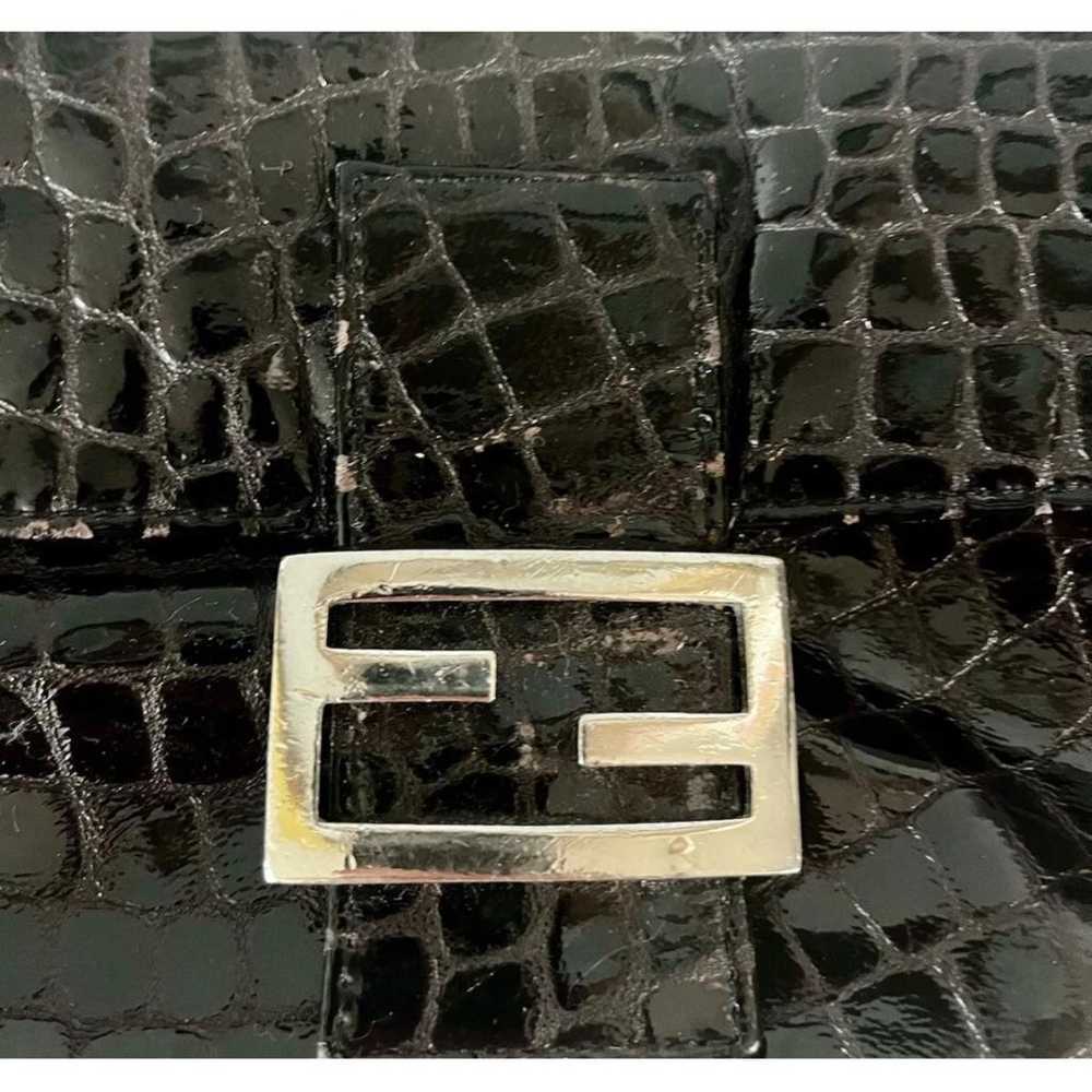 Fendi Baguette crocodile handbag - image 5