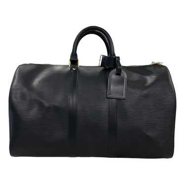 Louis Vuitton Keepall leather travel bag - image 1