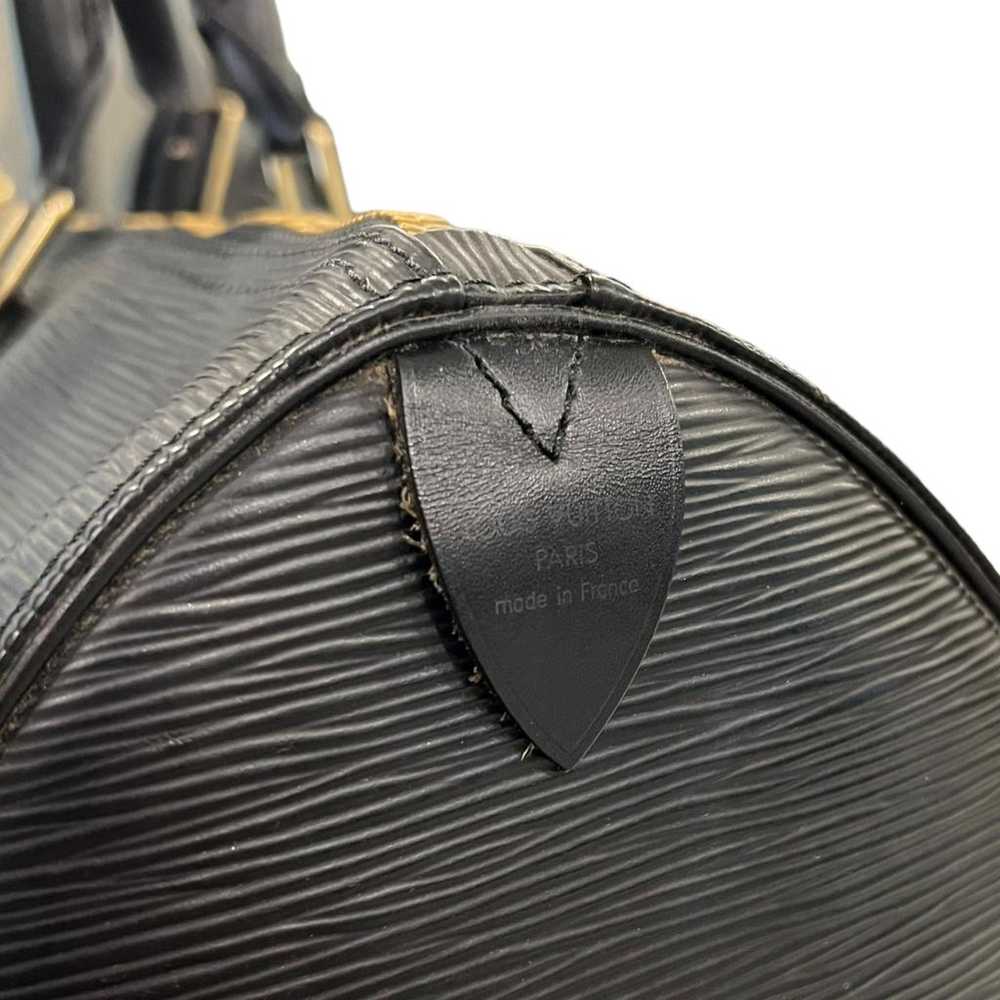 Louis Vuitton Keepall leather travel bag - image 9