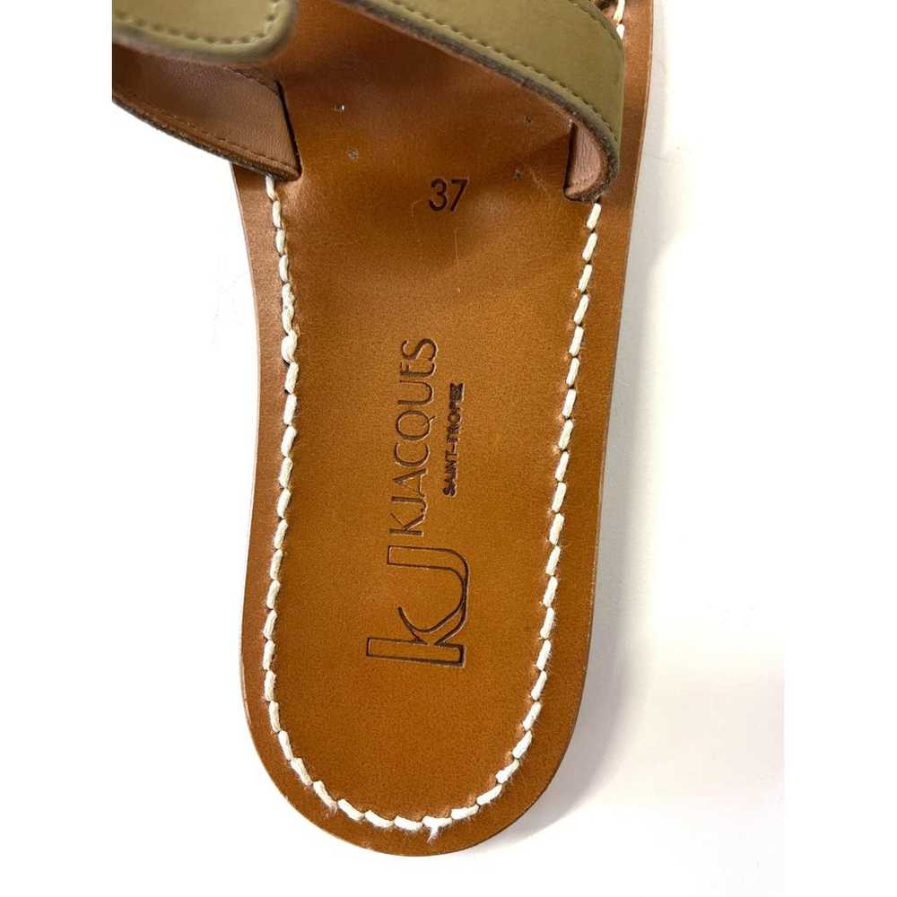 K Jacques Leather sandal - image 4