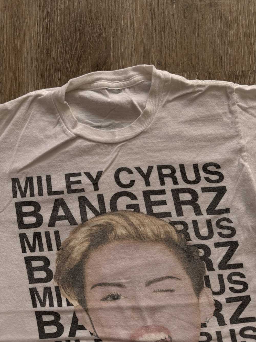 Band Tees × Streetwear × Tour Tee Miley Cyrus Ban… - image 3