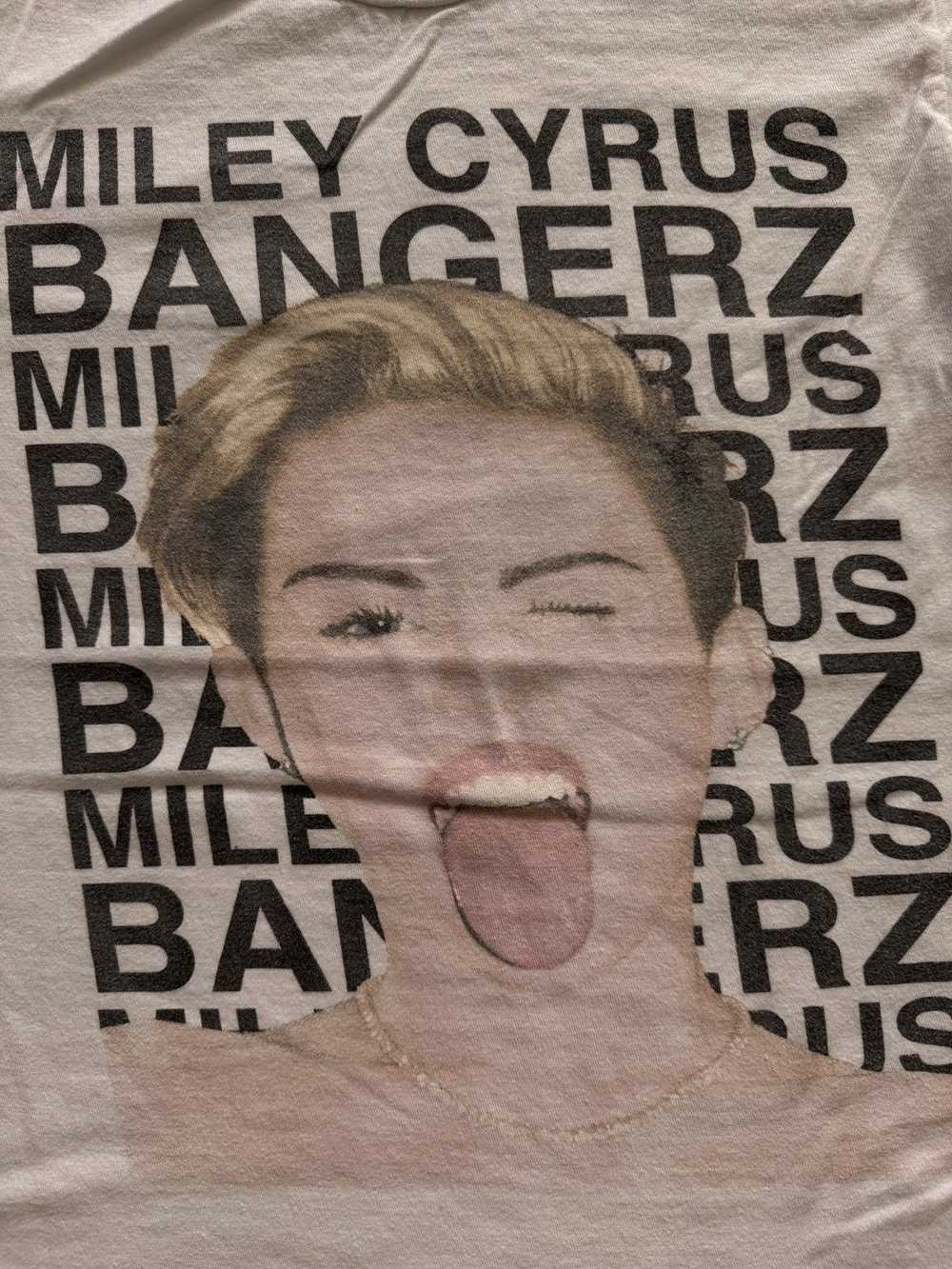 Band Tees × Streetwear × Tour Tee Miley Cyrus Ban… - image 4