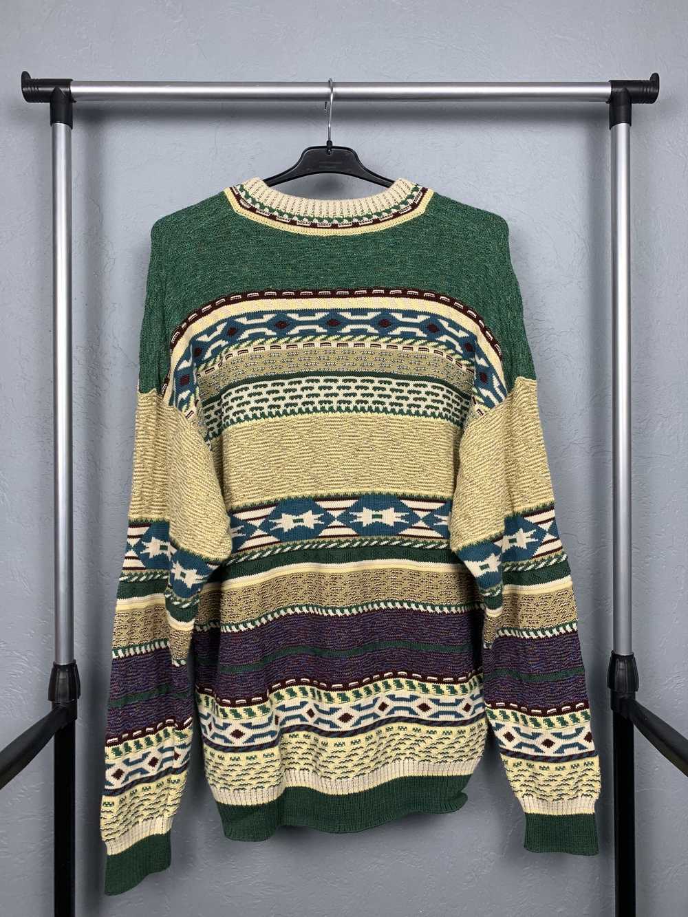 Bogner × Coloured Cable Knit Sweater × Vintage Bo… - image 6