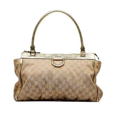 Gucci D-Ring leather handbag - image 1