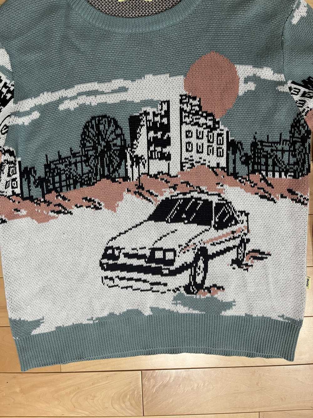 Designer × Streetwear × Vintage RARE Car Sweater - image 2