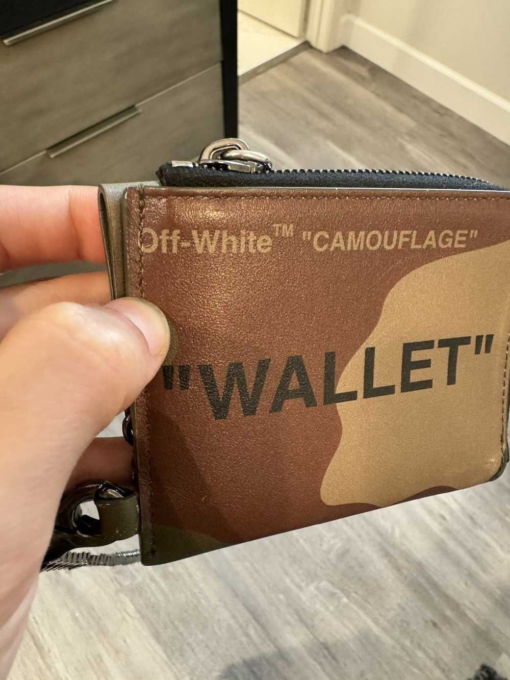 Off-White Off White Camouflage Leather Wallet wit… - image 3