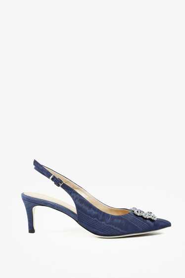 Ron White Ron White Queenie Navy Sling Back Pump