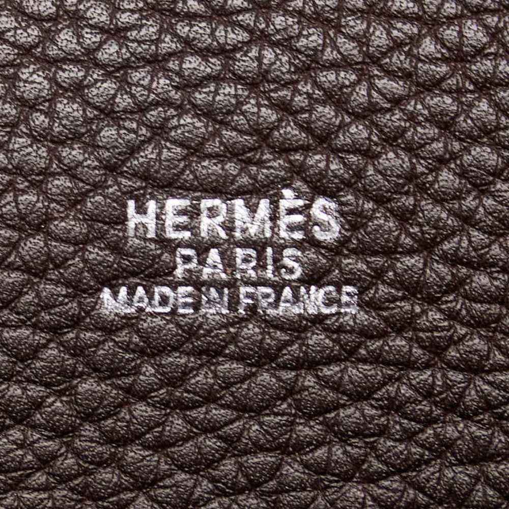 Hermes Hermes Victoria Bag Handbag Shoulder Brown… - image 7