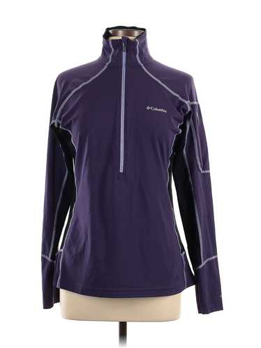 Columbia Women Purple Track Jacket L - image 1