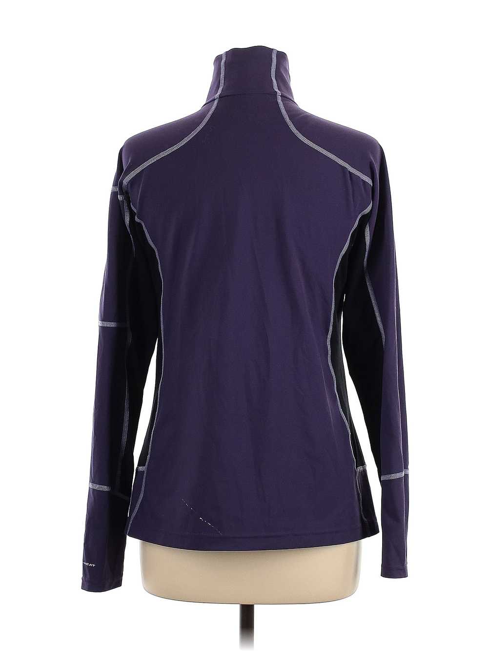 Columbia Women Purple Track Jacket L - image 2