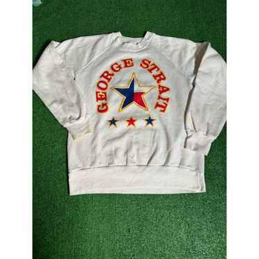 Vintage Vintage George Strait Crewneck Sweater Si… - image 1