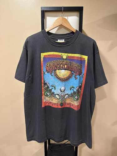 Vintage 1990s 90s Grateful Dead Peace Sign Skeleton Band shops T Shirt Tee Size XL