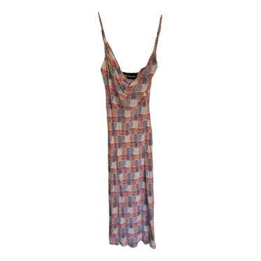 Réalisation Capulet silk mid-length dress