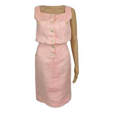 Valentino Garavani Linen mid-length dress