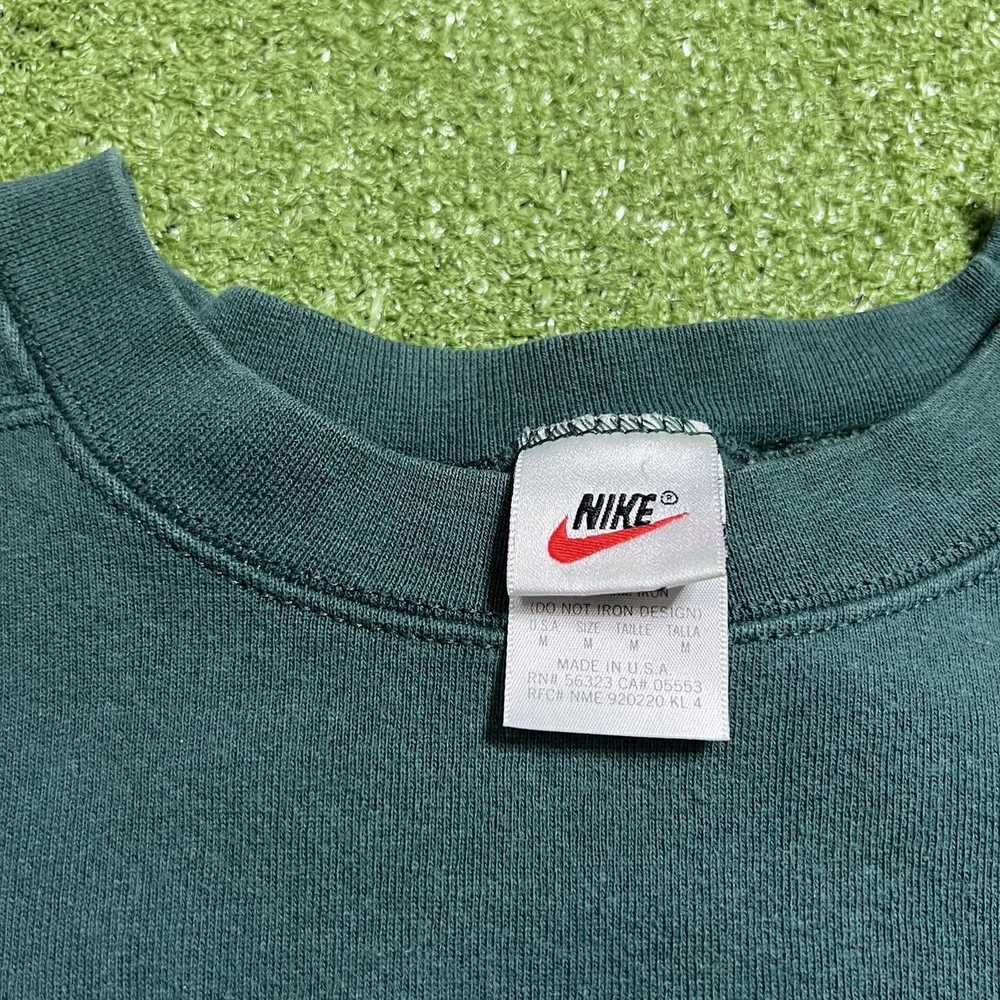 Nike × Streetwear × Vintage vintage nike green ye… - image 3