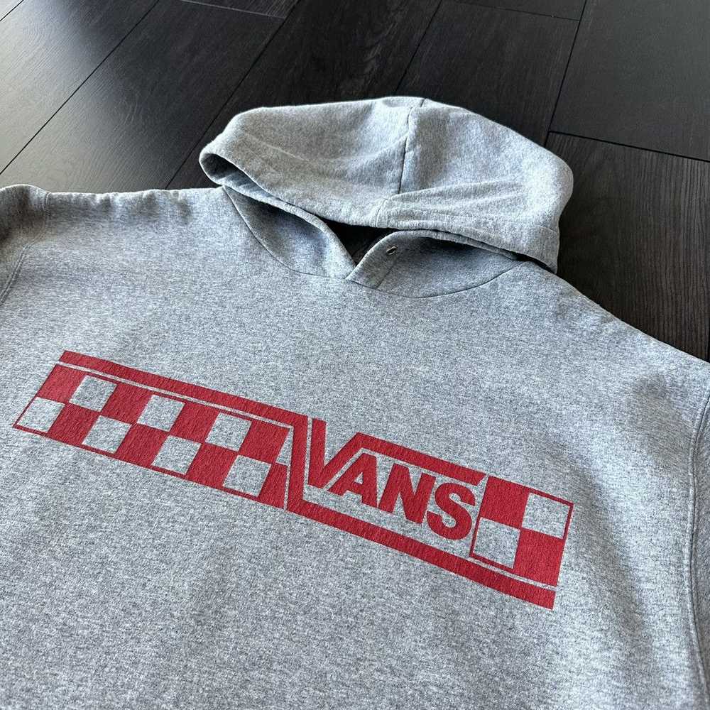 Vans Vintage Vans Checkerboard Hoodie Sweatshirt - image 2