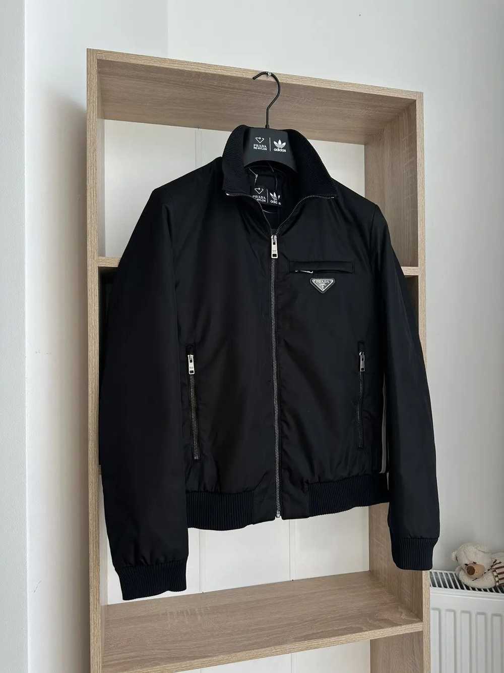 Adidas × Prada Adidas Prada Nylon Black Full Zip … - image 4