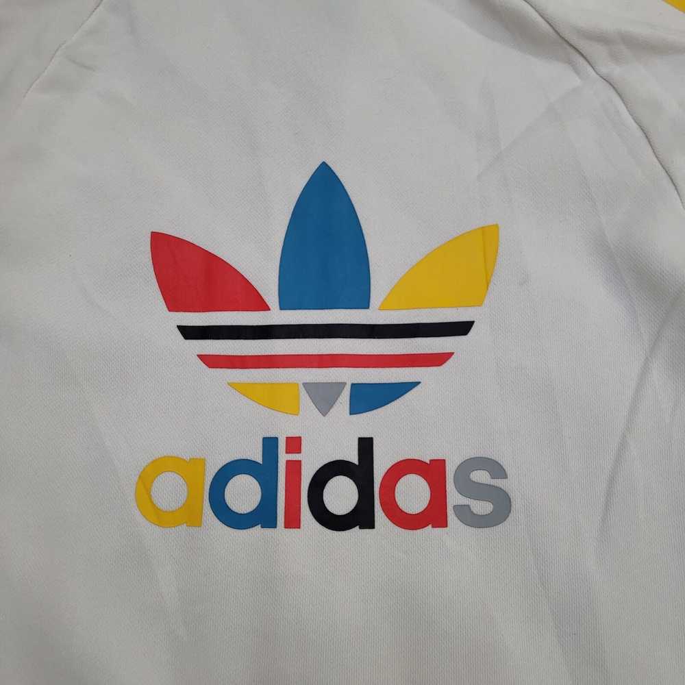 Adidas ADIDAS Colorful Hoodie Womens XS 15x24 Whi… - image 3