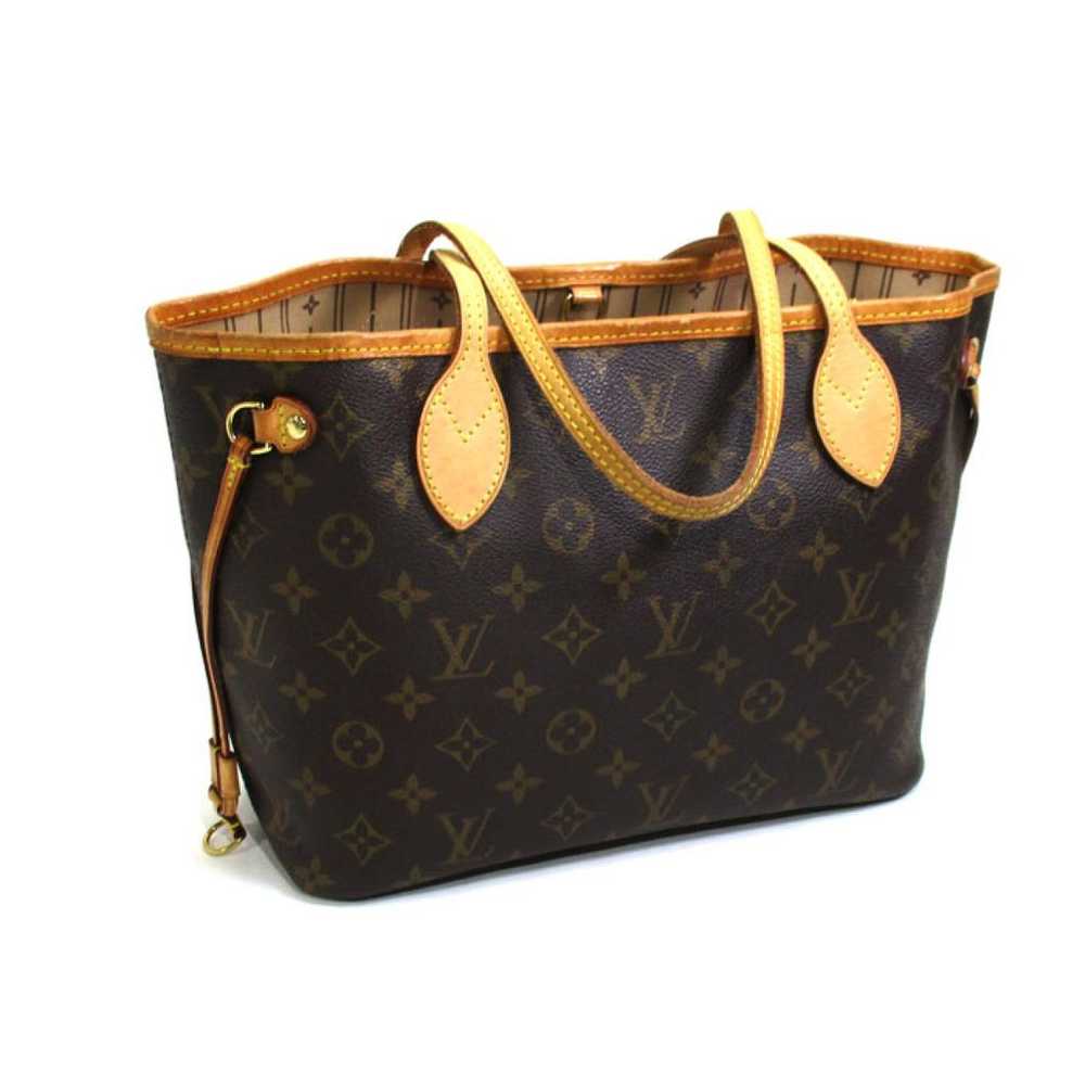 Louis Vuitton Neverfull leather handbag - image 2