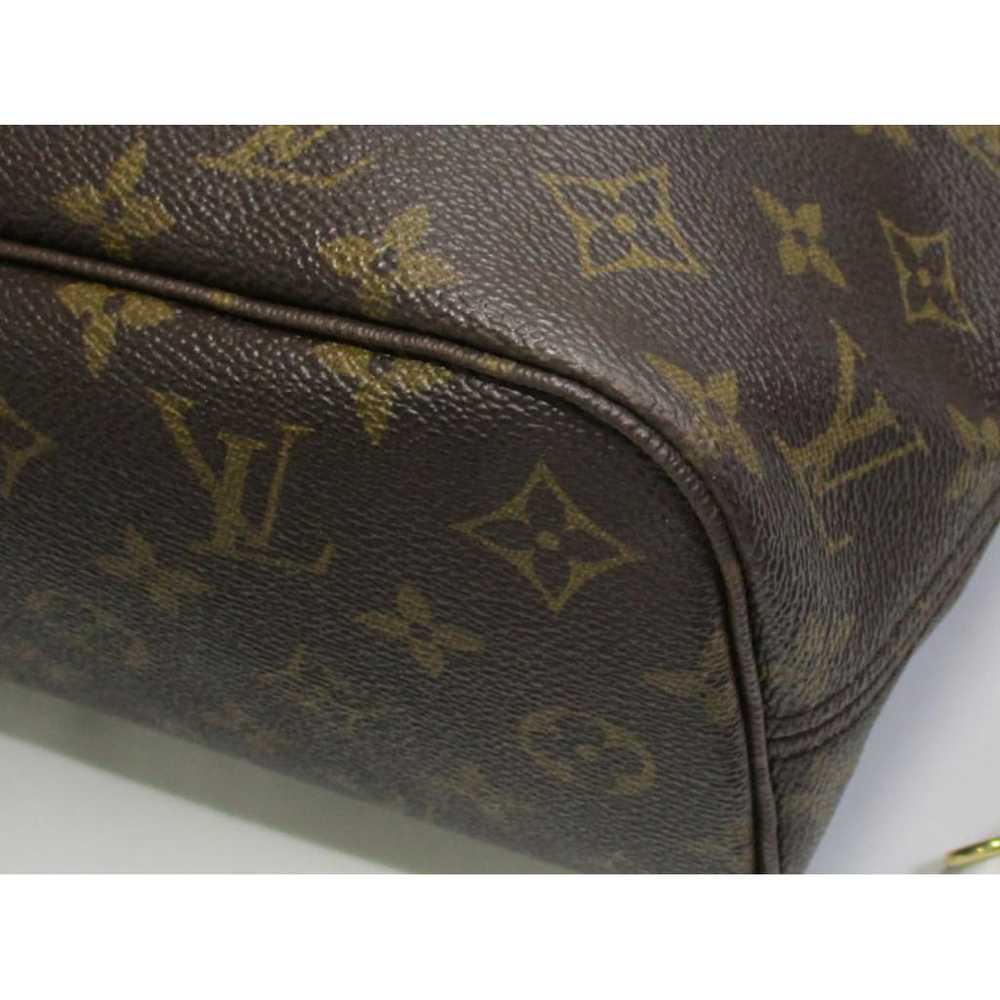 Louis Vuitton Neverfull leather handbag - image 4