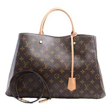 Louis Vuitton Montaigne leather handbag - image 1