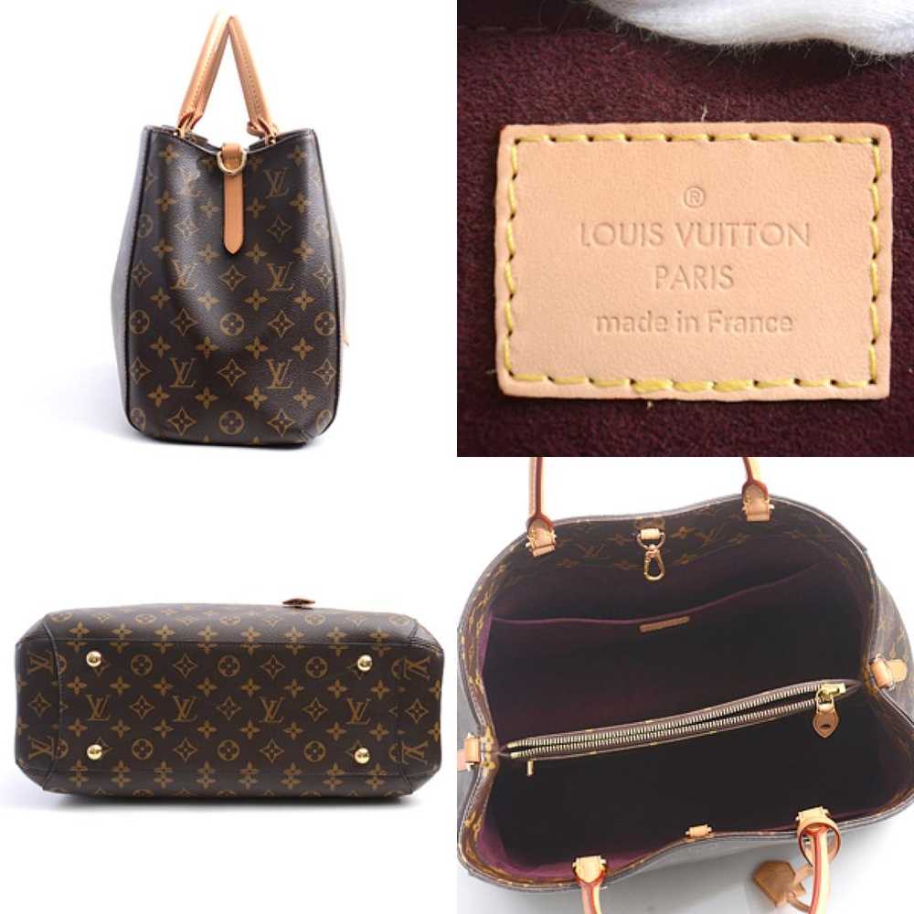 Louis Vuitton Montaigne leather handbag - image 2